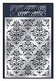 Stampendous Dreamweaver Metal Stencil, Small Damask