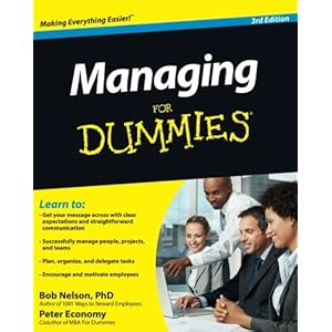 Managing For Dummies
