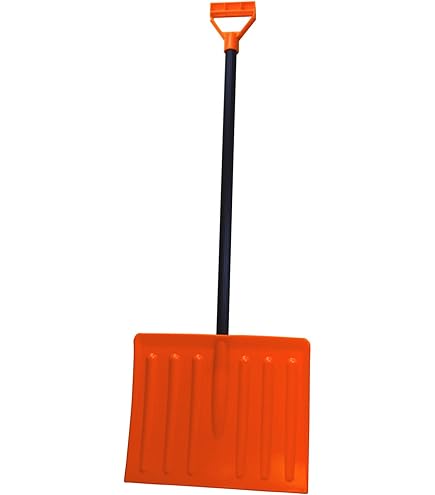 Pala de nieve ajustable para niños con mango de madera y pala de plástico, color rojo para jugar en invierno al aire libre (rojo Pala de nieve ajustable para niños con mango de madera y pala de plástico, color rojo para jugar en invierno al aire libre (rojo