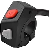 7/8" 22mm Right Handlebar Mount Start Kill Switch Engine Stop Button Power Starter Motorcycle Switches Compatible with KTM EXC EXC-F EXC TPI FE FX TE TX EC Dirt Bike