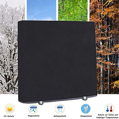 ORANDESIGNE Table Tennis Table Cover Ping Pong Table Waterproof Cover