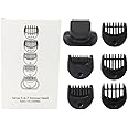 GruDawu Shaver Trimmer Head, Electric Razor Replacement Head for B-raun Series 5/6/7, Shaver Beard Trimmer Head Compatible, 5pcs Guide Comb Trimming Set