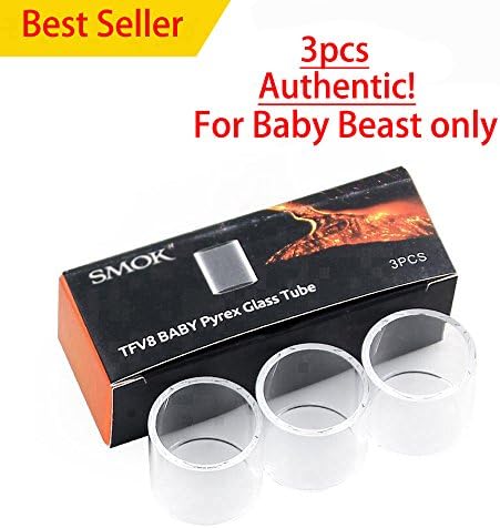3pcs GLÃSS Tube For Smǒk 3ML KIND Cǒils ŦḞV8 BABŸ TAṄK ÃL85 KIŦ