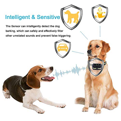 3 Adjustable+Sensitivity+Levels+Dual+Anti+Barking+Modes+Rechargeable
