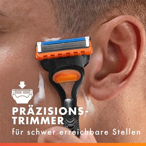 Fusion 5 Klingen Herren, 12 Original Rasierklingen, Orange
