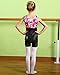 BAOHULU Toddlers Girls Gymnastics Dance Leotards-One-piece Sparkle Stripes & Stiching Athletic Clothes Leopard 140(8-9Y)