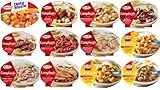 Hormel Compleats Meals – 12 VARIETY FLAVORS (12 – 7.5 Ounce to 10 Ounce Microwavable Bowls) Homestyle and Good Mornings Meals