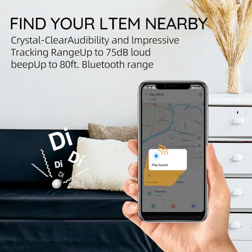 LNCOON Mini GPS Tracker for Vehicles Without Subscription Car Locator No Monthly Fee Hidden Device with App Tracking Playback Positioning Frequency Every 5Mins