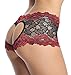 Sofishie Stylish Heart Shape Boy Short - BlackRed - Medium