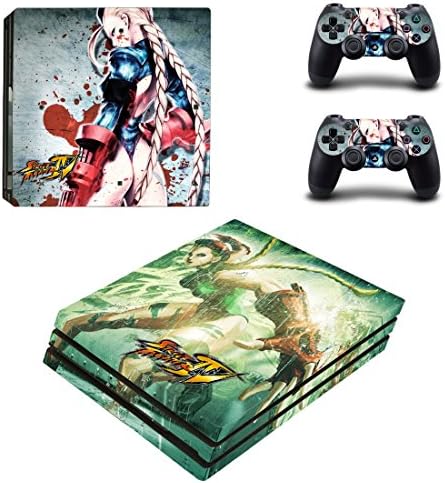 STREET FIGHTER IV Stylish Design Vinul Skin Decal for PS4 PRO Edition