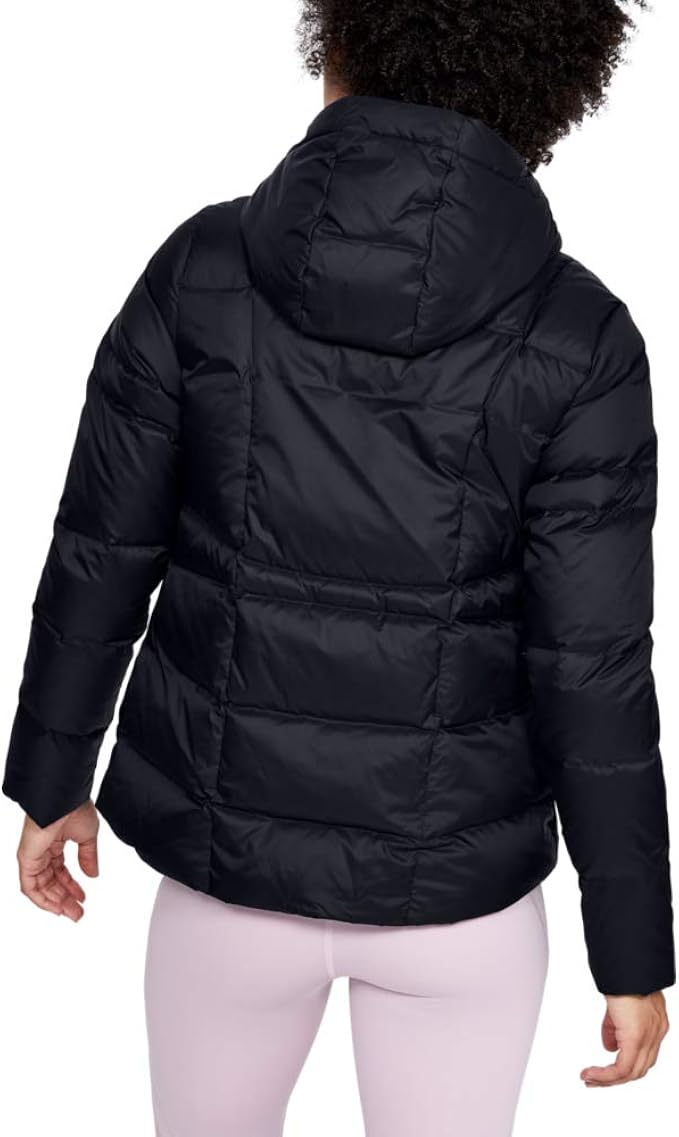 ua armour down hooded jacket