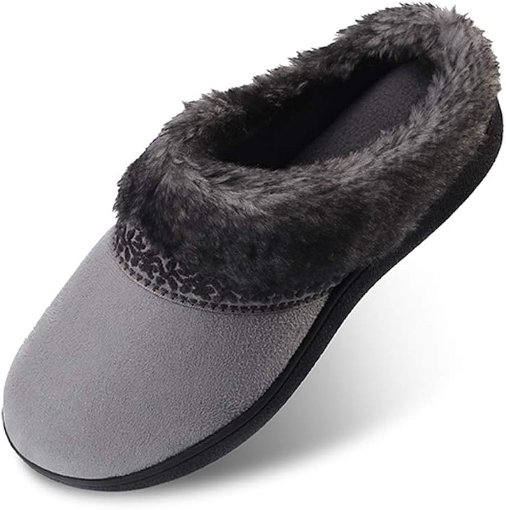 memory foam slippers womens amazon