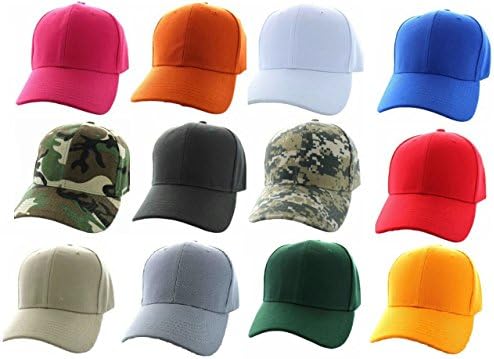 Styllion Dozen Baseball Hats - Wholesale Pricing