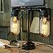 Vintage Edison Bulb - 25 Watt - T45 - Spiral Cage Filament - Dimmable - 8 Pack - 65 Lumen