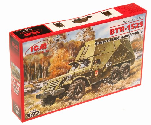 ICM Models BTR-152S Armored Command Vehicle Building Kit