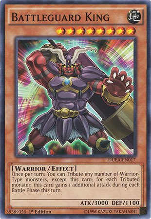 Yu-Gi-Oh! - Battleguard King (DUEA-EN017) - Duelist Alliance - 1st Edition - Common