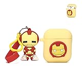 ZAHIUS Airpods Silicone Case Cool Cover Compatible