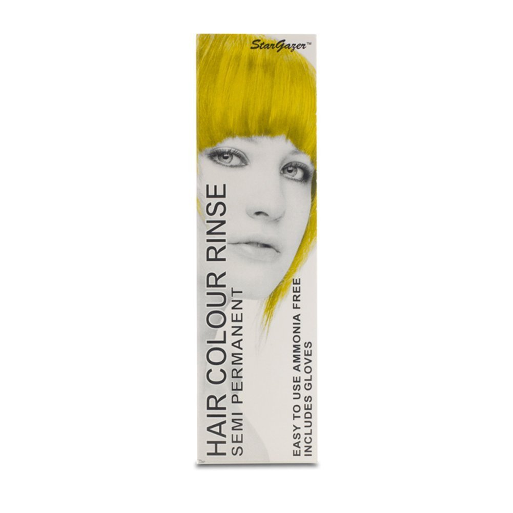 Stargazer Semi-Permanent Hair Colour Dye x 2 Packs Yellow