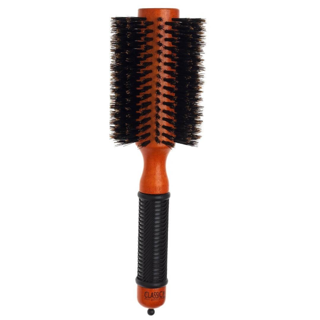 Sibel Classic 35 Round Wooden Hair Brush, 70 mm Diameter, 0.08 kg,18299, 5412058805486