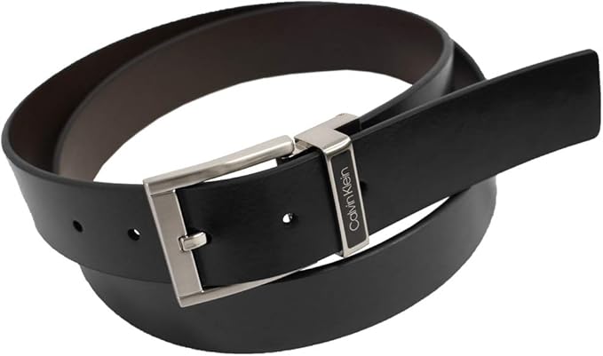 Amazon カルバンクライン Calvin Klein Ck メンズリバーシブルレザーベルト ピンバックル 001 001 並行輸入品 ベルト 通販
