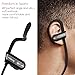 HiGoing Wireless Sport Headphones Bluetooth Earbuds with Mic Workout Sweatproof Running Earphones with Earhook Stereo Noise Cancelling Headset, Black/Gray