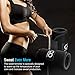 Maxboost Waist Trimmer Premium Neoprene Ab Belt for Men & Women [Black, Classic Medium] Workout Sweat Enhancer Exercise Adjustable Wrap for Stomach- Enjoy Sweet Abdominal Muscle & Back Support