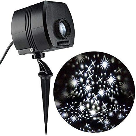 Amazon Co Jp ディズニー ライトショー 輝くホワイト Led フェアリーダストクリスマス アウトドア ステークライトプロジェクター ホーム キッチン