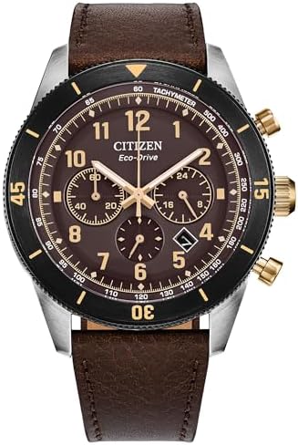 Amazon.com: Citizen Men's Eco-Drive Sport Casual Watch, Black