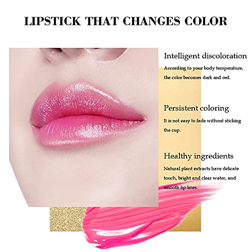 Aloe Vera Lip Balm Temperature Color Change Natural Moisture Lipstick 5g