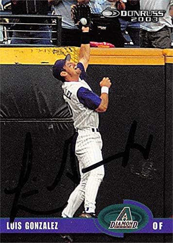 luis gonzalez autographed baseball