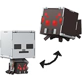 Minecraft Vanilla Action Figure Flippin Figs Spider and Spider Jockey for Children from 6 Years