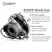 ECCPP 2pcs 513206 New Front Wheel Bearing And Hub Assembly Fits for Chevy Cobalt HHR Pontiac Pursuit G5 Saturn Ion 04 05 06 07 08 09 10 11 W/ABS Driver and Passenger Side