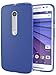 Motorola Moto G (3rd Generation) Case Cimo [Matte] Premium Slim Fit Flexible TPU Case for Motorola Moto G G3 (3rd Gen, 2015) - Blue