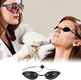 Guador 8 Pcs Black Solarium Safety Glasses UV Eye Protection for Sunbed IPL LED view 6
