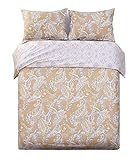 Word of Dream Egyptian Cotton 3 PC Duvet Cover Set, Full/Queen, Diamond Pattern