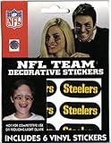 Party Animal Pittsburgh Steelers Team Eye Black Strips- 3 Pairs