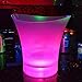 Colorful LED Ice Bucket, UMIWRE Luminous Ice Bucket Insulated Circular 5L High-Capacity Glowing Atmosphere Holiday Party Bar Multi-Color Club Bar Set Ice Shock Blinking Beer Wine Whisky Vodka Martini