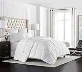 Beckham Hotel Collection - Heavyweight- Luxury Goose Down Alternative Comforter - Hotel Quality Comforter and Hypoallergenic - White - King/Cal King