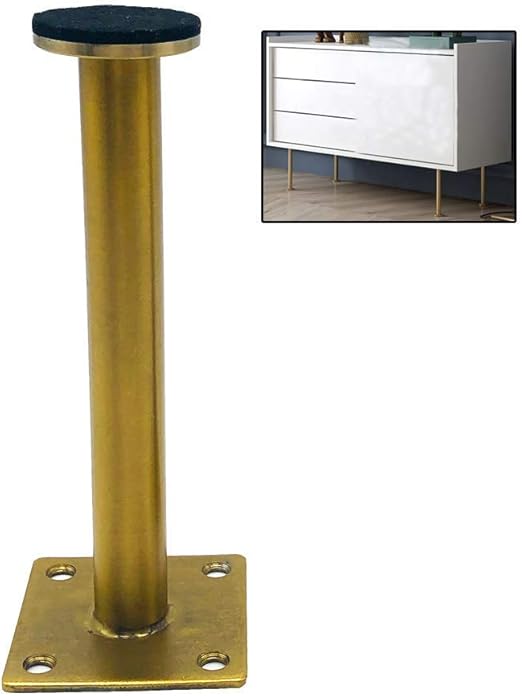 4 X Verstellbare Stützfüße Möbelbeine, Schrankbeine Küchensofa Füße