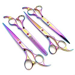 7.0in Titanium Professional dog Grooming Scissors