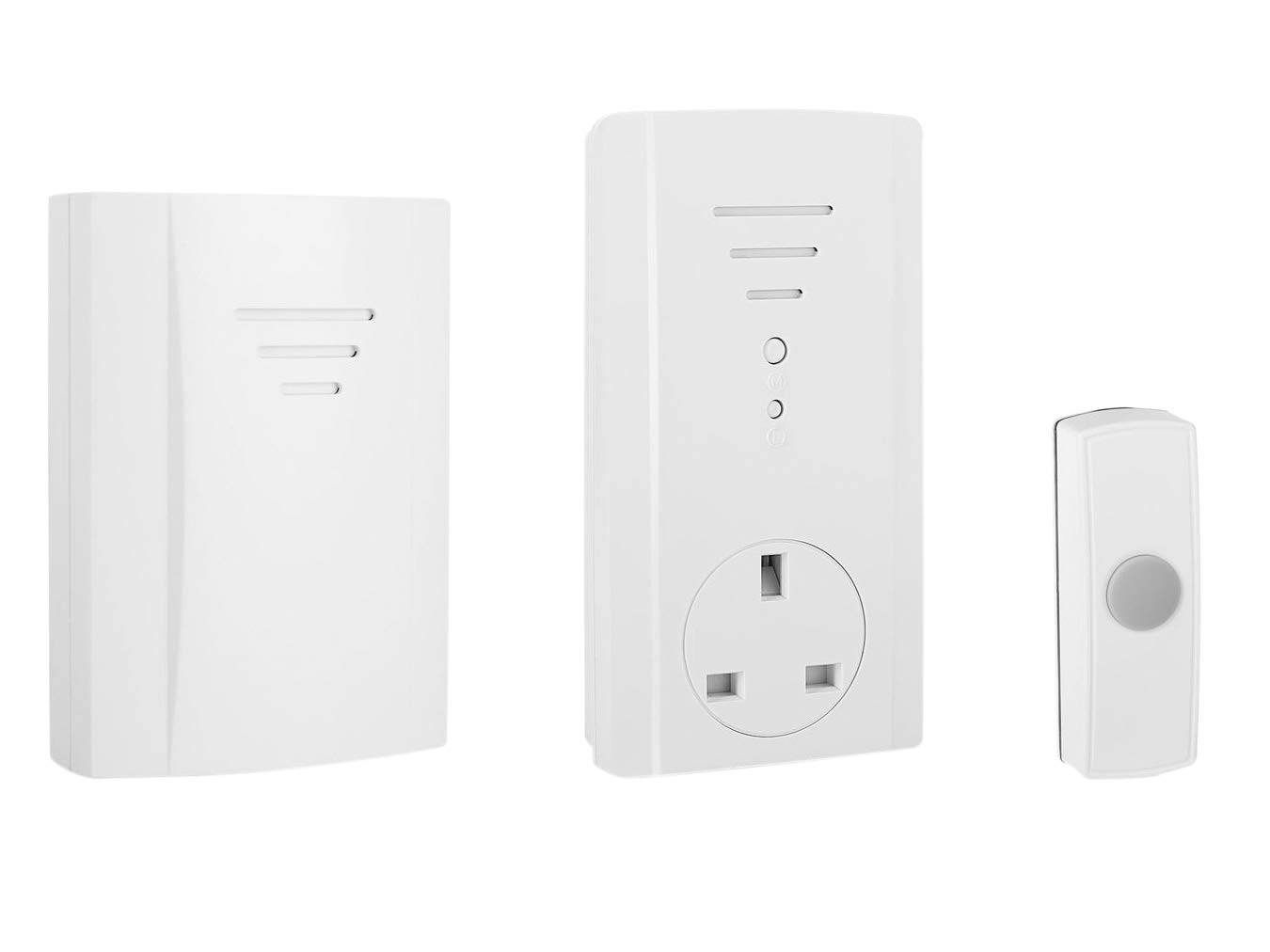 Byron Extra Wirefree Plugin Door Bell Chime Unit 50m Amazon.co.uk