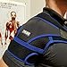 Tribe Lifting Shoulder Support Brace - Non-Slip Neoprene Posture Support | for Men and Women (Blue)