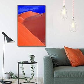 Framed Home Artwork Desert for Living Room Bedroom