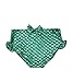 PGXT Girls 3 Pcs Princess Mermaid Tail Swimwear Swimsuit Bikini Set Green 1 L