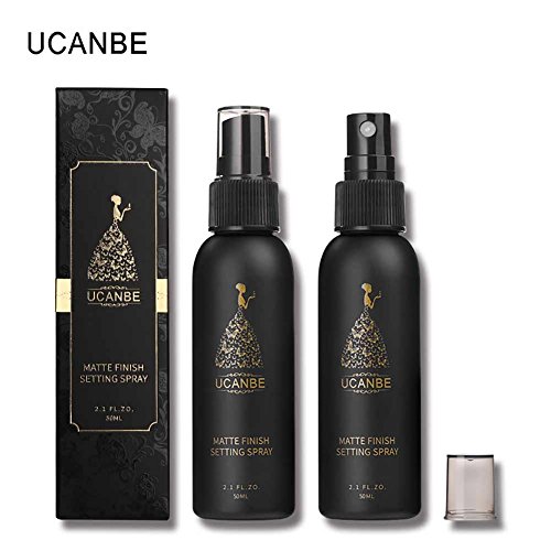 Fashionwu Long Lasting Women Portable Makeup Setting Spray Refreshing Moisturizing Matte Foundation Fixer for Finishing Setting 50ml