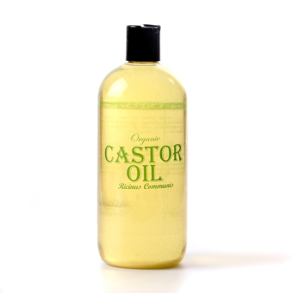 Mystic Moments | Castor Carrier Oil Organic 1 Litre | Cold Pressed | Ricinoleic Acid | Hair Growth | Deep Skin Moisturiser | Eyelash & Eyebrow Nourishment | 100% Pure & Natural | Vegan GMO Free