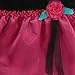 Sophia's Velvet & Satin Special Occasion Holiday Dress with Matching Bow Headband Accessory & Rosette Detail for 15” Baby Dolls, Black/Berry