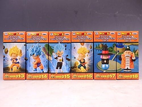 Dragon Ball Super WCF World Collectable Figure Vol.3 6Figures Complete Set Banpresto Japan