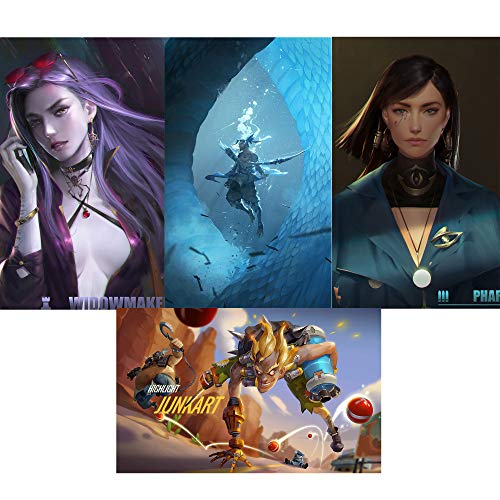 GTOTd Store Game Overwatch Stickers Animal Set #1 [Premium Quality Matte Waterproof Vinyl Stickers for Water Bottlesã€Laptops, MacBook, Skateboards, Luggage, Cars, Bumpers, Bikes, Bicycles, Bedro