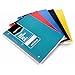 AmazonBasics Wide Ruled Wirebound Notebook, 70-Sheet, Assorted Solid Colors, 5-Pack